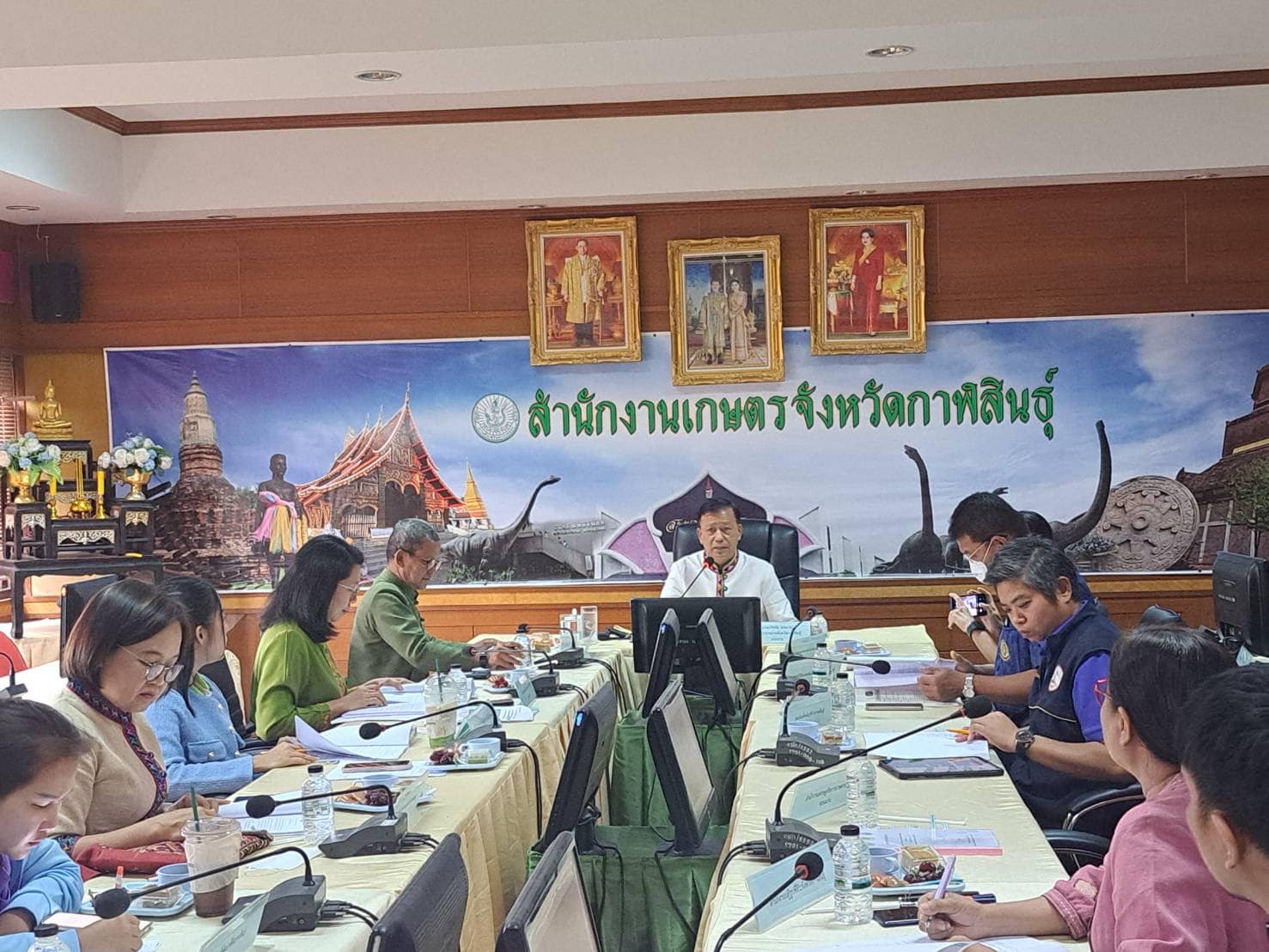 การประชุมคณะกรรมการบริหารงานอาสาสมัคร